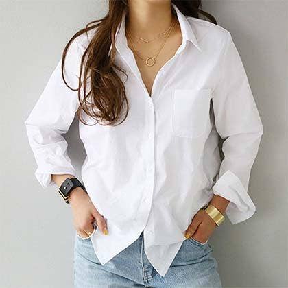 Blusa De Patchwork De Color De Manga Larga Con Cuello En V P Blusa De Patchwork De Color De Manga Larga Con Cuello En V P